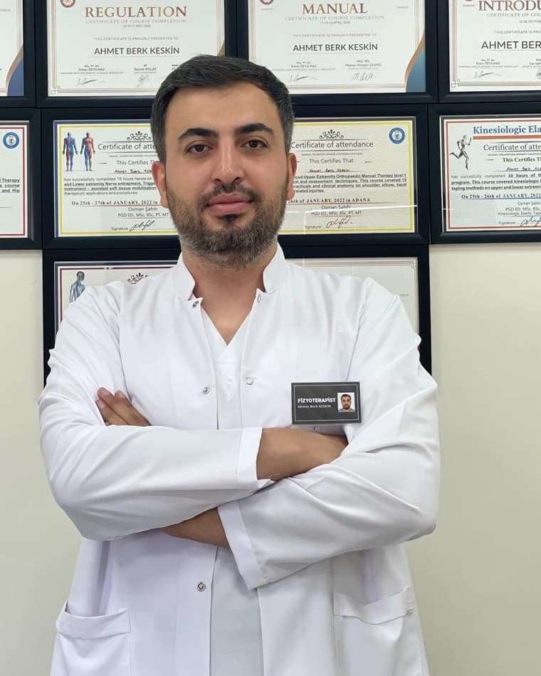 Fizyoterapist Ahmet Berk Keskin